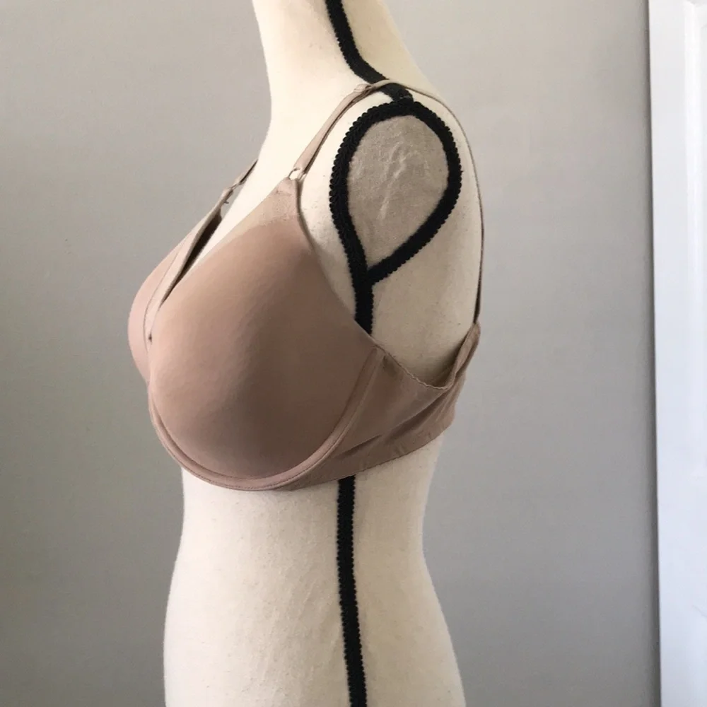 WARNERS Smooth FX Floral-Mesh Trim Tan  Bra | 40D